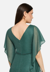 Abendkleid im Glitzer-Look / Detailbild