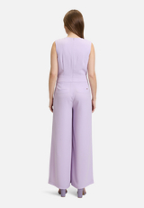 Jumpsuit ohne Arm / Modellfoto Rückseite
