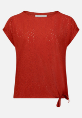 Casual-Shirt mit Struktur / Vorderseite