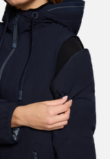 Wendejacke mit Kapuze / Detailbild