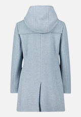 Dufflecoat mit Kapuze / Rückseite