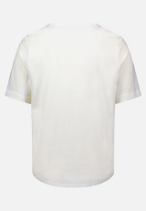 Rundhals-Shirt mit Schleifenknoten / Rückseite