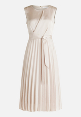 Chiffonkleid mit Plissee / Vorderseite