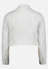Jeansjacke mit Waschung / Rückseite