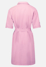 Freizeitkleid mit Gürtel / Rückseite