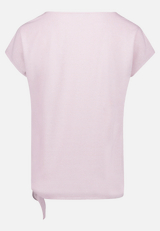 Halbarm-Shirt mit Schleifenknoten / Rückseite