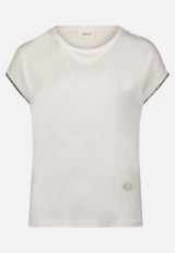 Casual-Shirt mit Rundhalsausschnitt / Vorderseite