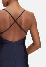 Abendkleid figurbetont / Detailbild