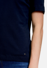 Basic Shirt mit Rundhalsausschnitt / Detailbild