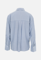 Hemdbluse mit Streifen / Rückseite