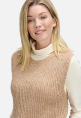 Strickpullover ohne Arm / Detailbild
