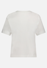 Kurzarm-Shirt mit Rundhalsausschnitt / Rückseite