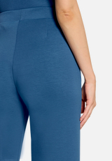 Sweathose Wideleg mit elastischem Bund / Detailbild