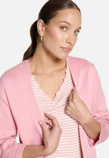 Feintrickjacke kurz 3/4 Arm / Detailbild