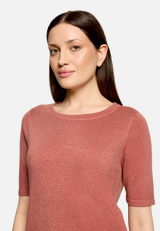 Sommerpullover kurzarm / Detailbild
