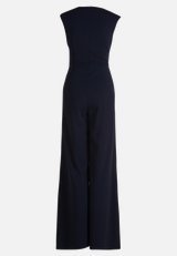 Jumpsuit mit weitem Bein / Rückseite