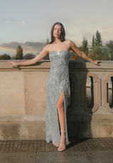 Abendkleid mit Pailletten / Imagebild