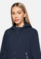Outdoorjacke mit Kapuze / Detailbild