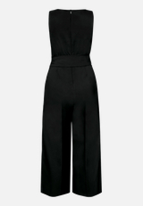 Eleganter Jumpsuit mit Eingrifftaschen / Rückseite