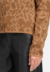 Strick-Cardigan mit Rundhalsausschnitt / Detailbild