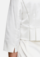 Bolero-Jacke mit Kellerfalten / Detailbild