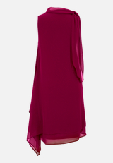 Cocktailkleid ohne Arm / Rückseite