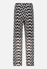 Schlupfhose mit Struktur / Rückseite