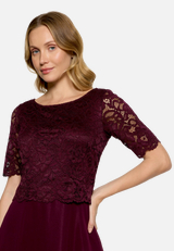 Cocktailkleid mit Spitze / Detailbild