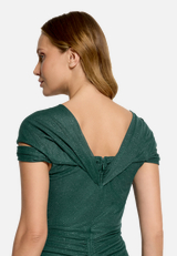 Abendkleid im Glitzer-Look / Detailbild