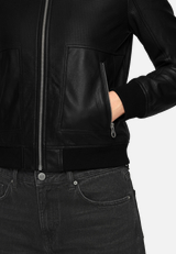 Übergangsjacke mit Kragen / Detailbild