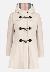 Dufflecoat mit Kapuze / Vorderseite