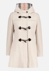 Dufflecoat mit Kapuze / Vorderseite