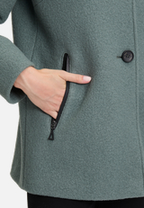 Wolljacke mit Kapuze / Detailbild