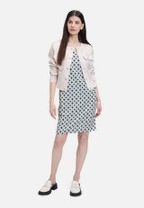 Casual-Jacke mit Taschen / Modellfoto Vorderseite (Outfit)
