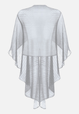 Cape im Glitzer-Look / Rückseite