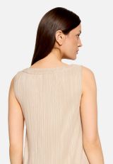 Chiffonkleid ohne Arm / Detailbild