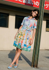Hemdblusenkleid mit Knopfleiste / Imagebild