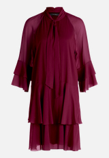 Cocktailkleid im Boho Style / Vorderseite