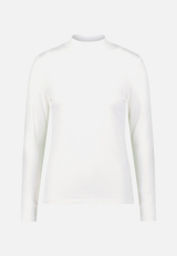 Langarmshirt mit Stehkragen / Vorderseite