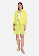 Blazer-Jacke mit 3/4 Arm / Modellfoto Vorderseite (Outfit)