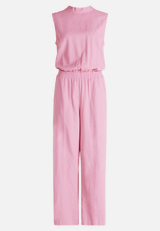 Jumpsuit mit hohem Kragen / Vorderseite