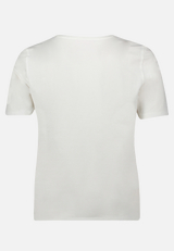 Basic Shirt mit Aufdruck / Rückseite