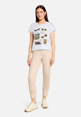 Casual-Shirt mit Aufdruck / Modellfoto Vorderseite (Outfit)