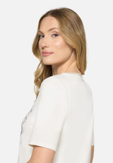 Basic Shirt mit Placement / Detailbild