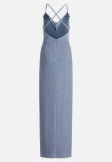 Abendkleid figurbetont / Rückseite