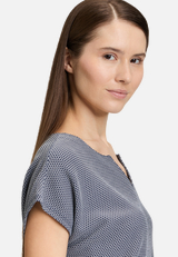 Casual-Shirt mit Struktur / Detailbild
