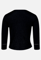 Strickbolero ohne Verschluss / Rückseite