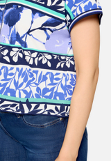 Shirtjacke mit Rippenstruktur / Detailbild