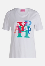 Basic Shirt mit Aufdruck / Vorderseite