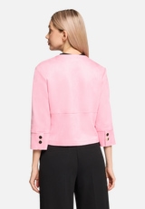 Blazer-Jacke mit aufgesetzten Taschen / Modellfoto Rückseite